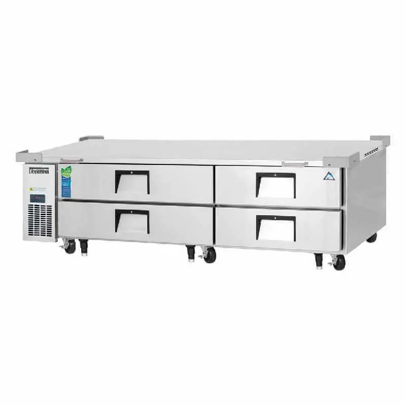 Everest Ecb82-86D4 – 86-Inch Four-Drawer Commercial Chef Base Refrigerator 1