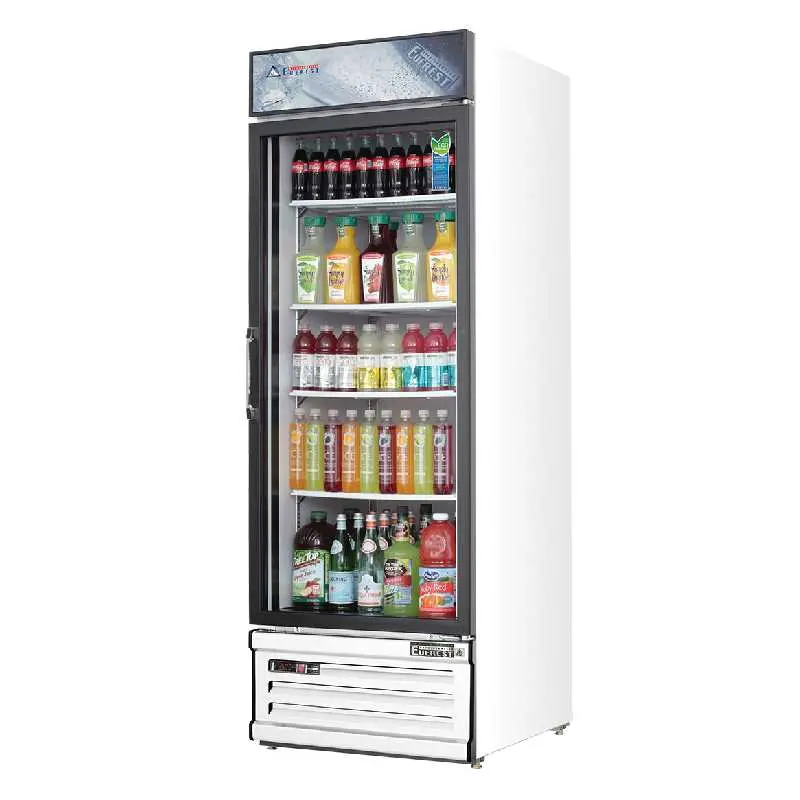 Everest Emgr10 Commercial 24-Inch Swing-Door Merchandising Refrigerator 1