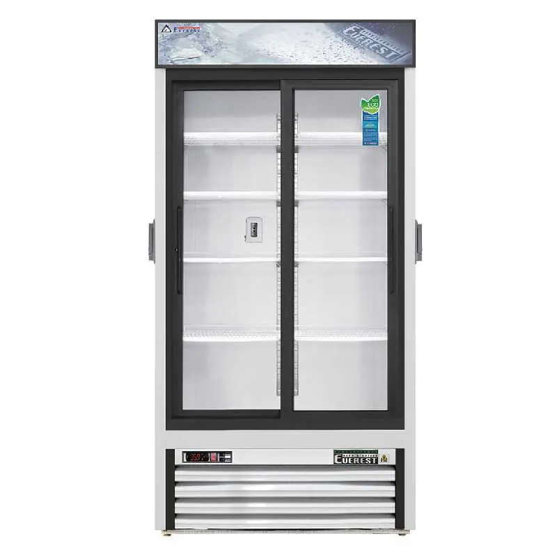 Everest Emgr33C 39-Inch Two-Door Sliding-Glass Chromatography Merchandiser Refrigerator – 33 Cu. Ft. 1
