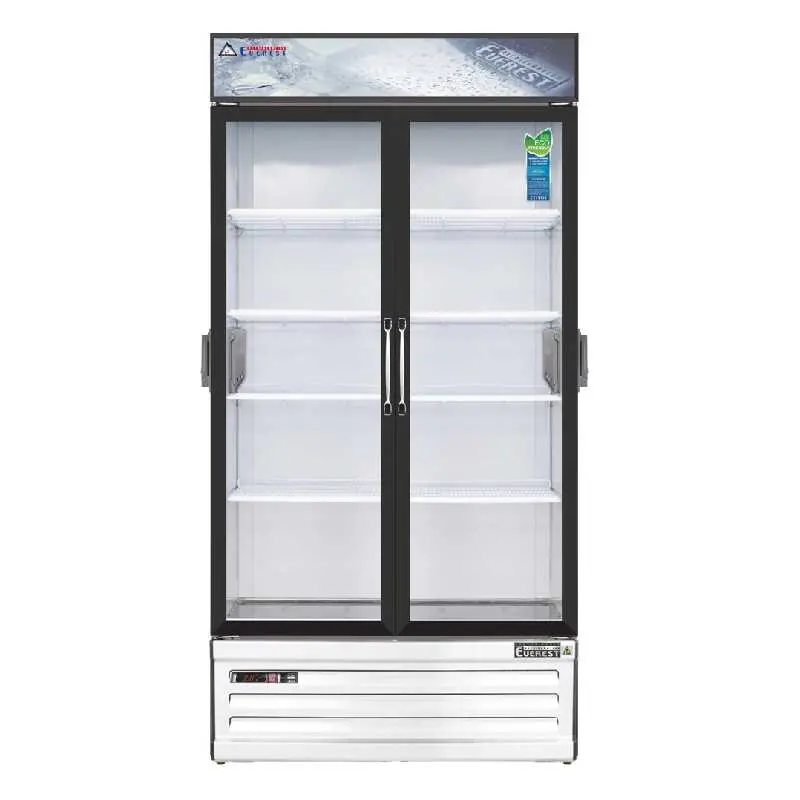 Everest Emsgr33C 39-Inch Two-Door Swing-Glass Chromatography Merchandiser Refrigerator – 36 Cu. Ft. 1
