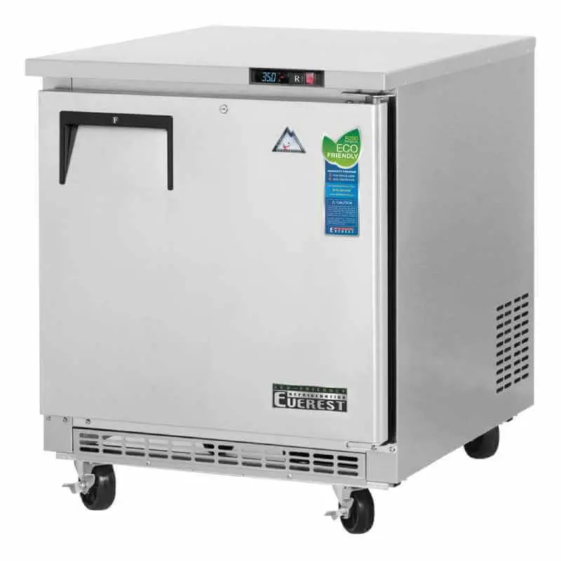 Everest Etbf1 – 27-Inch Nsf-Certified Undercounter Worktop Freezer (7.5 Cu. Ft.) 1
