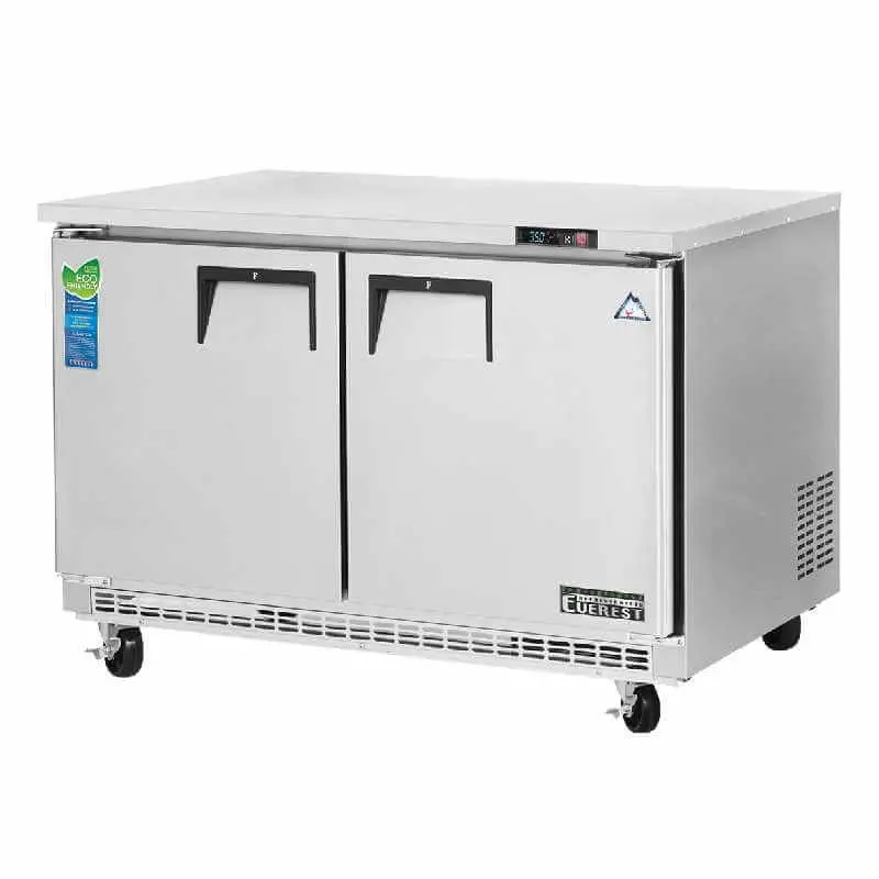 Everest Etbr2 – 47-Inch Commercial Undercounter Worktop Refrigerator 1