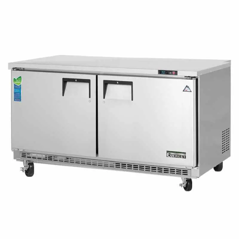 Everest Etbwf2 – 59-Inch Commercial Undercounter Worktop Freezer 1