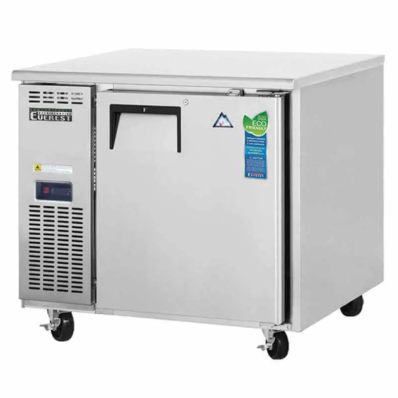 Everest Etr1 – 35-Inch Commercial Undercounter Worktop Refrigerator 1