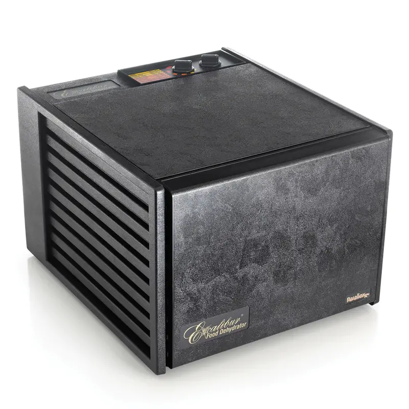 Excalibur 3926Tb Deluxe Dehydrator – 9-Tray Timer-Controlled Unit In Sleek Black Finish 1