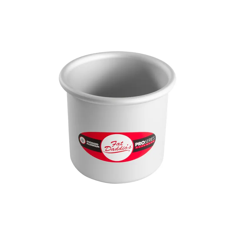 Fat Daddio 4" × 4" Round Cake Pan – Compact Baking Mold (Prd 44) 1