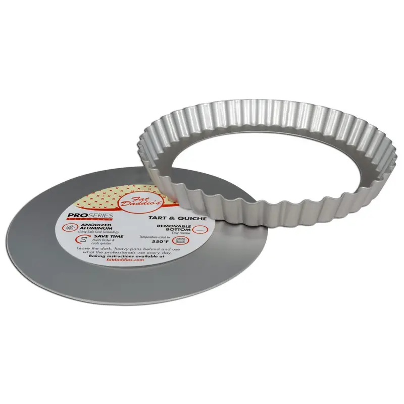 Fat Daddio’S 11-Inch Fluted Tart Pan With Removable False Bottom 1