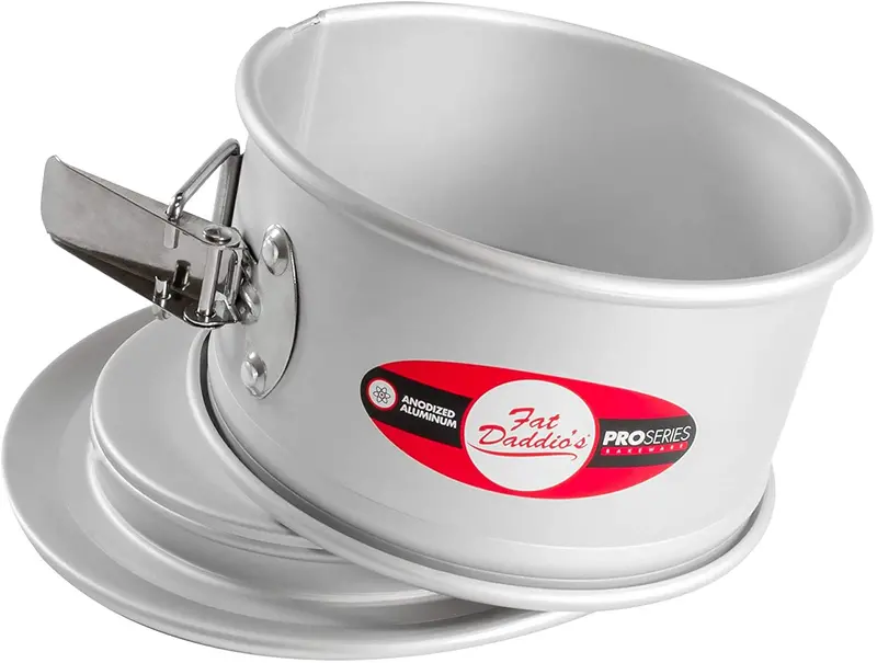 Fat Daddio’S Anodized Aluminum Round Springform Pan — 3-Inch Depth (Final Sale) 1