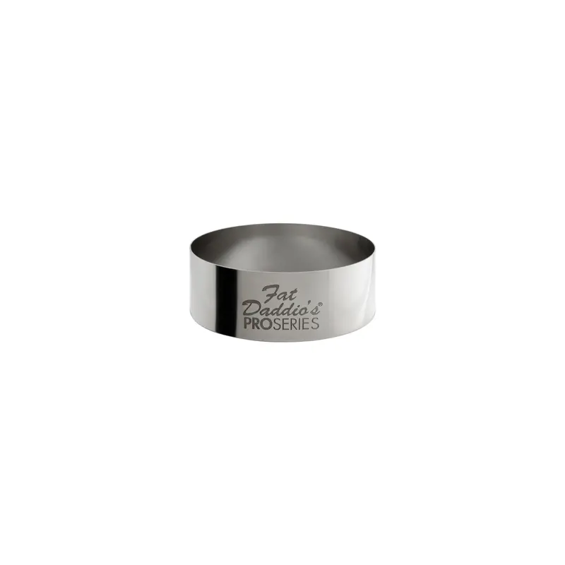 Fat Daddio’S Proseries Stainless Steel Pastry Ring – 0.75" Height, Precision Cake Layering 1