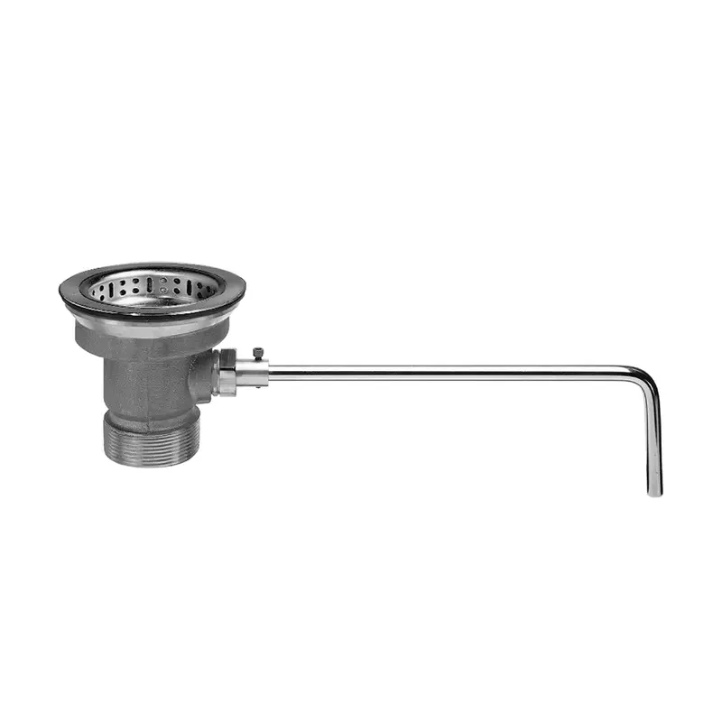 Fisher Drainking Waste Valve With Secure-Lock Basket Strainer – 3.5" Drain System 1
