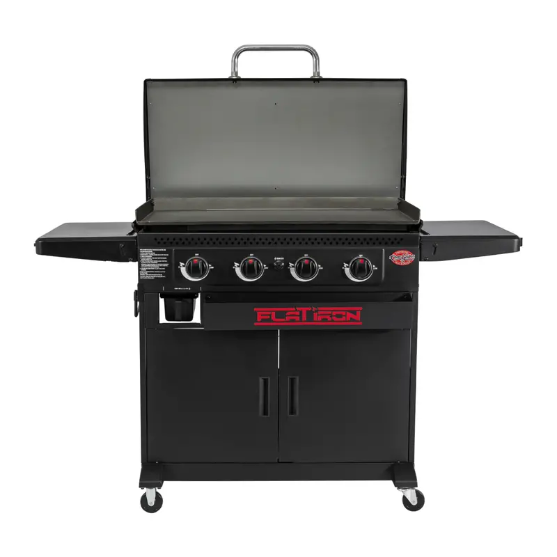 Flat Iron Premium Gas Griddle – Large-Surface Stainless Steel 1
