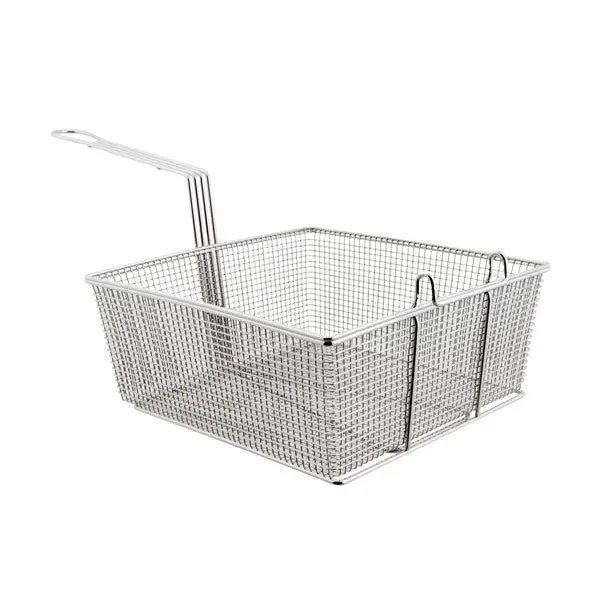 Fmp Full-Size Commercial Fry Basket – Heavy-Duty Stainless Steel 1
