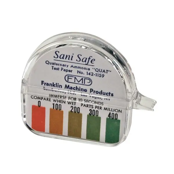 Fmp Quaternary Ammonia (Quat) Test Kit For Sanitizer Verification (Model 142-1159) 1