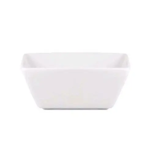 Foh Kyoto Square Ceramic Sampler Dish – 4-Ounce White Portion Cup 1