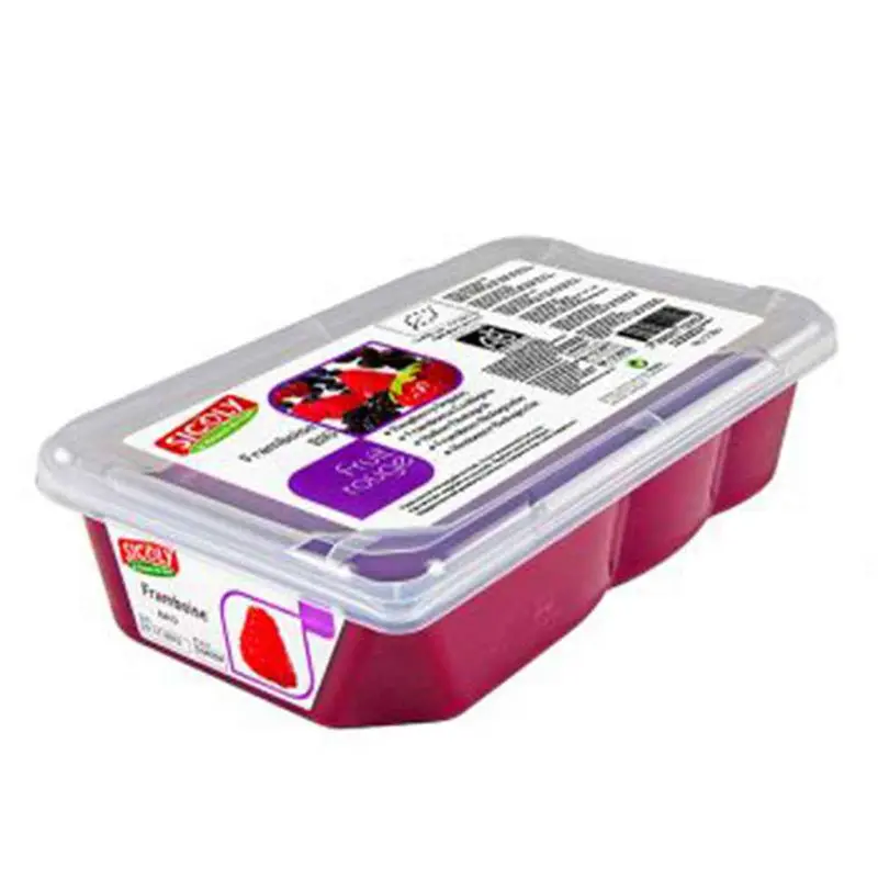 Frozen Raspberry Puree, 1-Kilogram Pouch (Pickup Only) 1