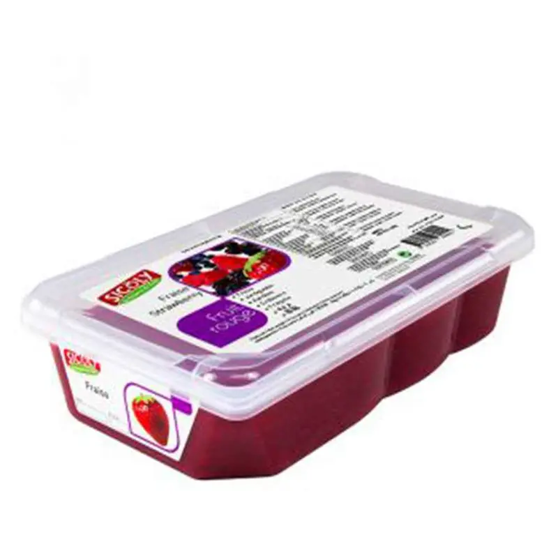 Frozen Strawberry Puree, 1-Kilogram Pouch (Pickup Only) 1
