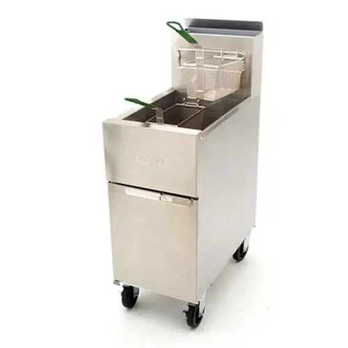 Frymaster Sr142G Super Runner Natural Gas Deep Fryer — 43 Lb Capacity 1