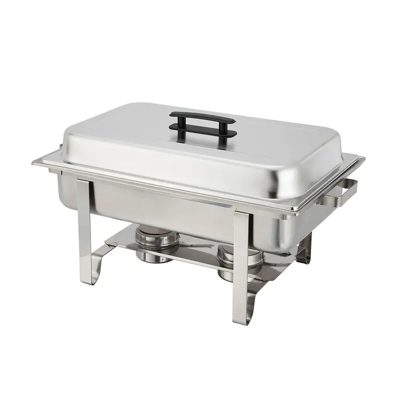 Full-Size Stainless Steel Chafing Dish – 8-Quart Capacity 1