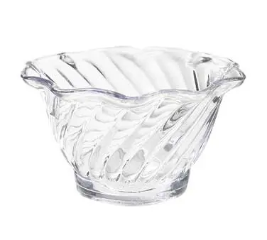 Get Dd-50-Bk San Plastic Clear 5 Oz. Dessert Dish – Break-Resistant 1