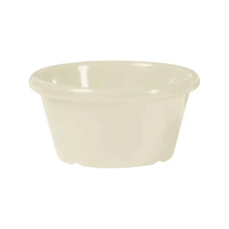 Get Smooth Ivory Melamine Ramekin – 6-Ounce Serving Dish, Case Of 4 Dozen 1