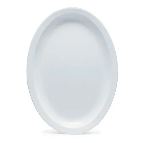 Get Spop614W Supermel Oval Platter – 13.25" X 9.75", Case Of 12 1