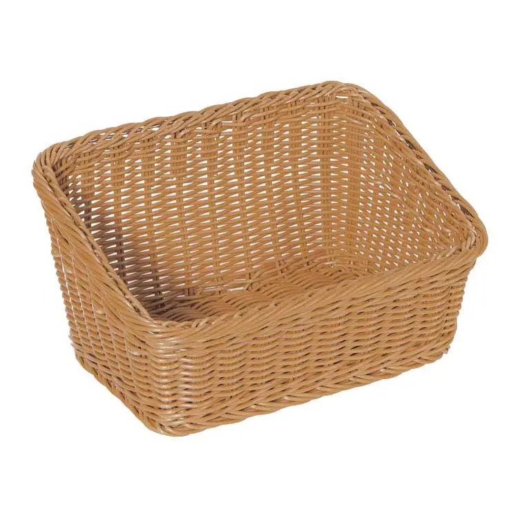 Get Wb-1510 Honey-Colored Polyweave Cascading Basket – 9.25" X 13" Designer Style 1