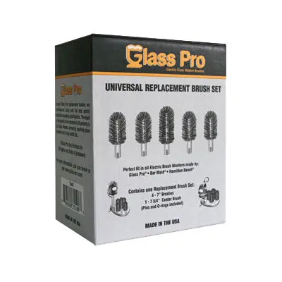 Glass Pro Bset Replacement Brush Kit For Commercial Glass Washers 1