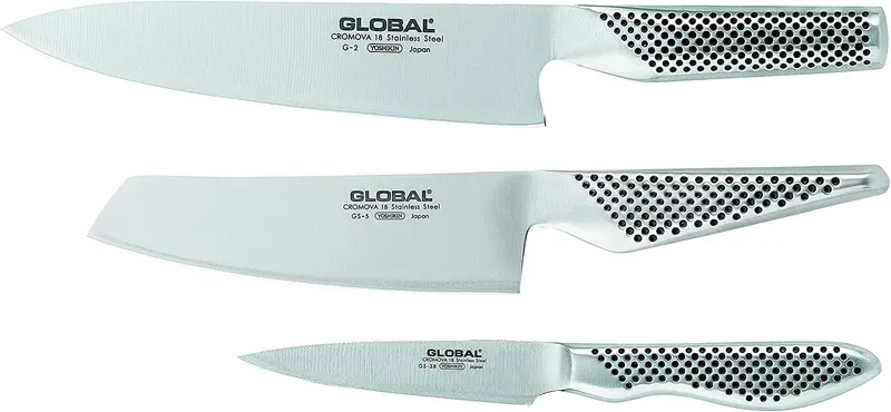 Global G-2538 Three-Piece Premium Chef’S Knife Set 1
