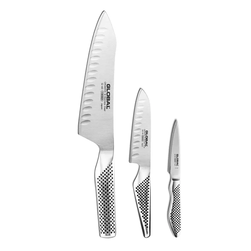 Global G-833890 3-Piece Professional Knife Set 1