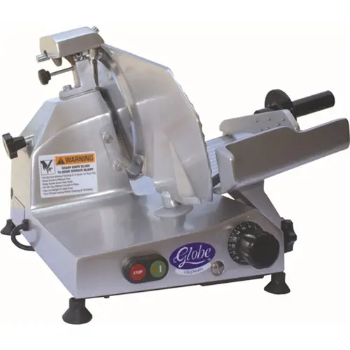 Globe Chefmate C9 Light-Duty Manual Slicer – 9-Inch Blade, 0.25-Hp Motor 1
