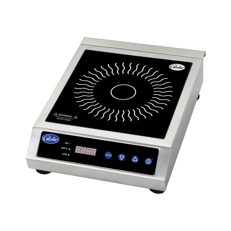Globe Countertop Induction Range – Single-Burner, 1800W, Nsf-Certified Portable Cooktop 1