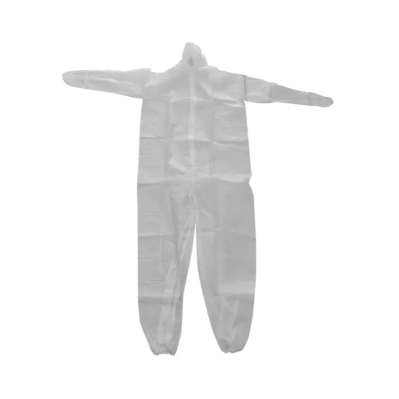 Globe Disposable Hooded Coverall – White Protective Suit (25-Count, Final Sale) 1