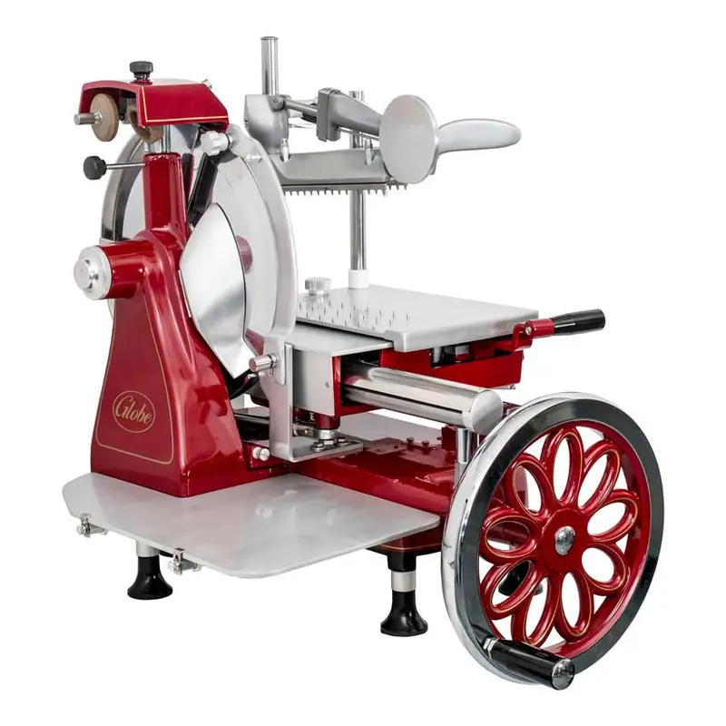 Globe Fs12 Red 12-Inch Flywheel Artisan Manual Slicer 1