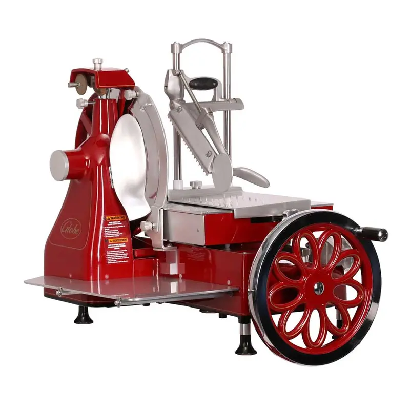 Globe Fs14 Red 14-Inch Flywheel Artisan Manual Slicer 1
