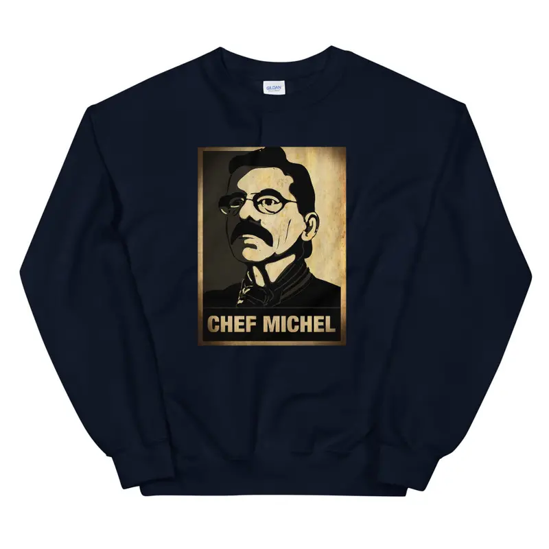 Golden Culinary Revolution Sweater – Navy Blue 1