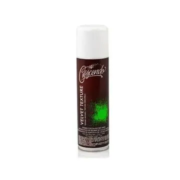 Green Cocoa Butter Coloring Spray – Velvet Finish, 250Ml Bottle 1