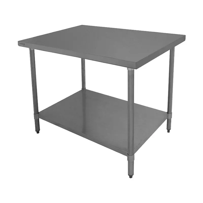 Gsw Wt-Ee3036 Economy Stainless Steel Work Table – 36" X 30" 1