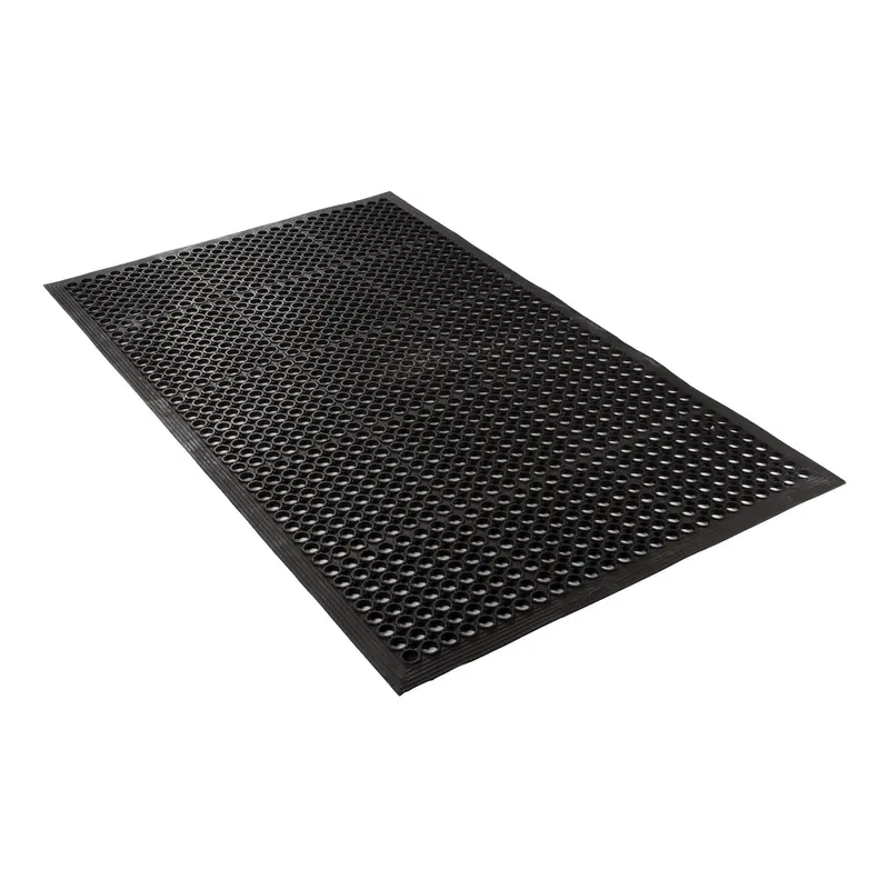 Happy Mat Economy Anti-Fatigue Floor Mat – 36" X 60", Black, Cost-Effective Workstation Mat 1