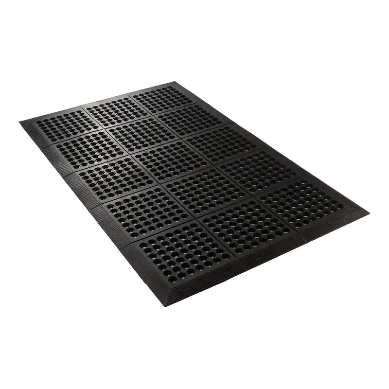 Happy Mat Premium Anti-Fatigue Floor Mat – 36" X 60", Black, Heavy-Duty Standing Support 1