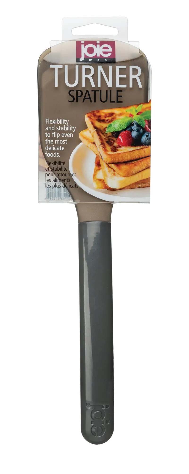 Heat-Resistant Silicone Turner With Slotted Design 1