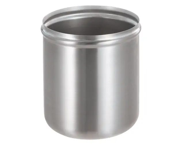 Heavy-Duty 3-Quart Stainless Steel Storage Jar – Airtight Lid, Commercial-Grade Build 1