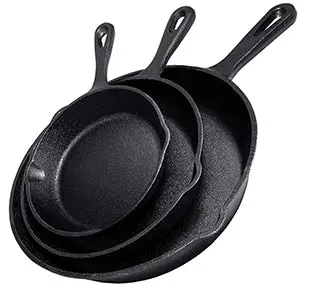 Heavy-Duty Cast Iron Frying Pans For Stovetop And Oven Use 1