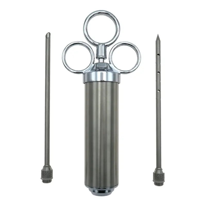 Heavy-Duty Stainless Steel Marinade Injector For Deep Flavor Infusion 1