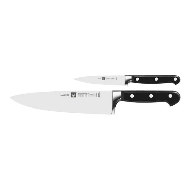 Henckels Zwilling Professional 'S' Chef Knife Set – 2-Piece With Engraving Option 1
