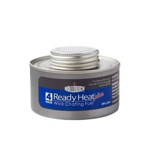 Hollowick Tmplus4 Ready Heat Plus Chafing Fuel – 4-Hour Wick Type, Case Of 24 1