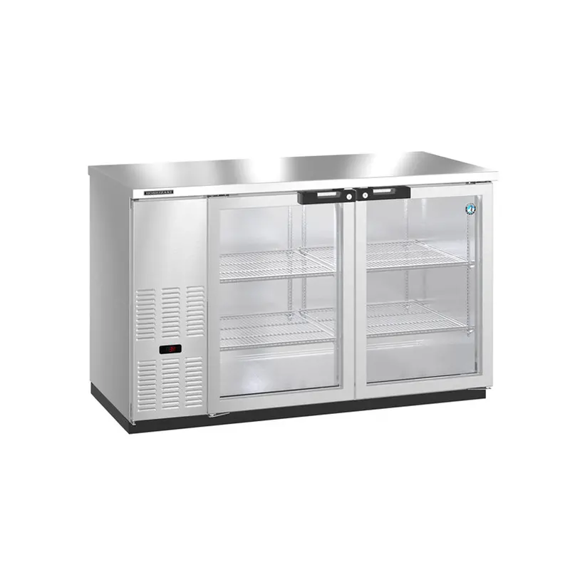 Hoshizaki Bb59-G-S Stainless Steel Glass-Door Back Bar Cooler – 59.5", 18.45 Cu. Ft. 1