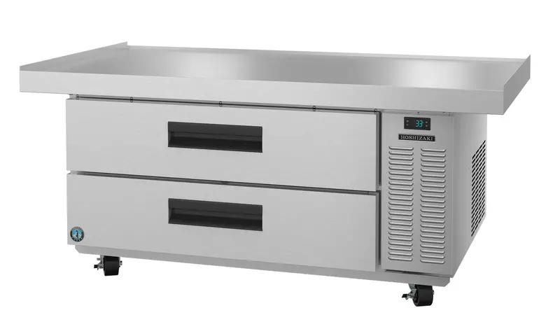 Hoshizaki Cr60A Refrigerator Equipment Stand – 60" Wide, Dual-Drawer Support Base 1