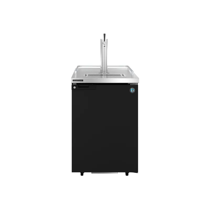 Hoshizaki Dd24 – Black Single-Tap Kegerator (24.8", 1 Half-Barrel Capacity, 7.46 Cu Ft) 1