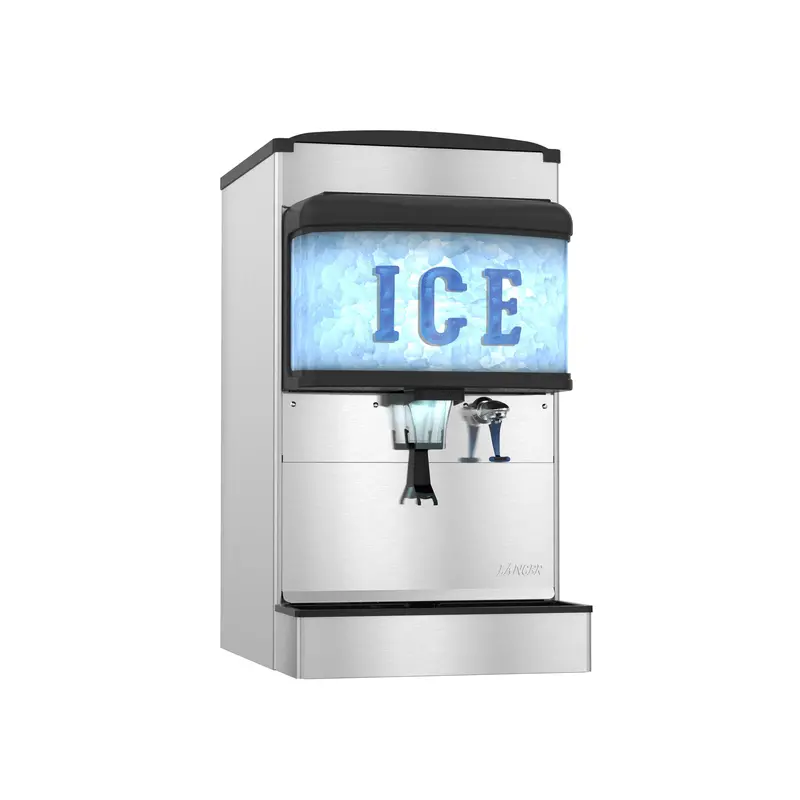 Hoshizaki Dm-4420N 22" Countertop Ice & Water Dispenser – 200 Lb. Cubelet Ice Capacity 1