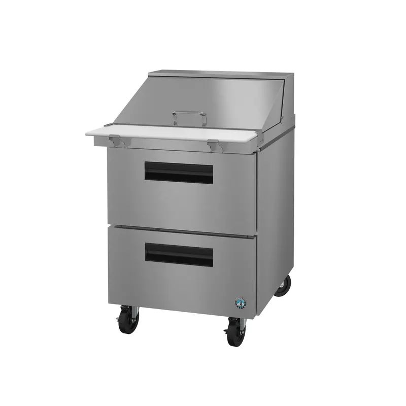 Hoshizaki Sr27B-12Md2 – 27-Inch Refrigerated Sandwich Prep Table With Two Drawers & Mega Top (6.22 Cu Ft) 1